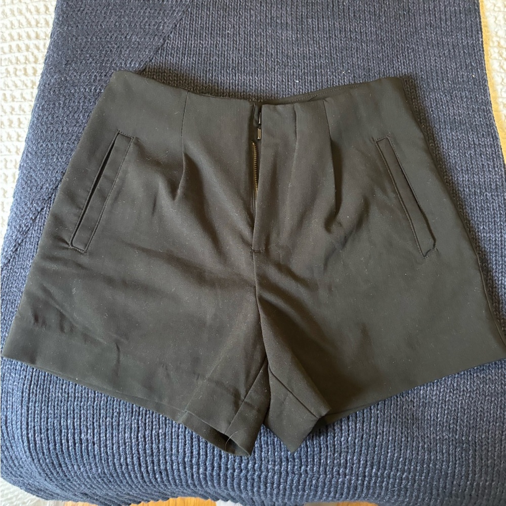 a new day Women's High Waist Black Shorts